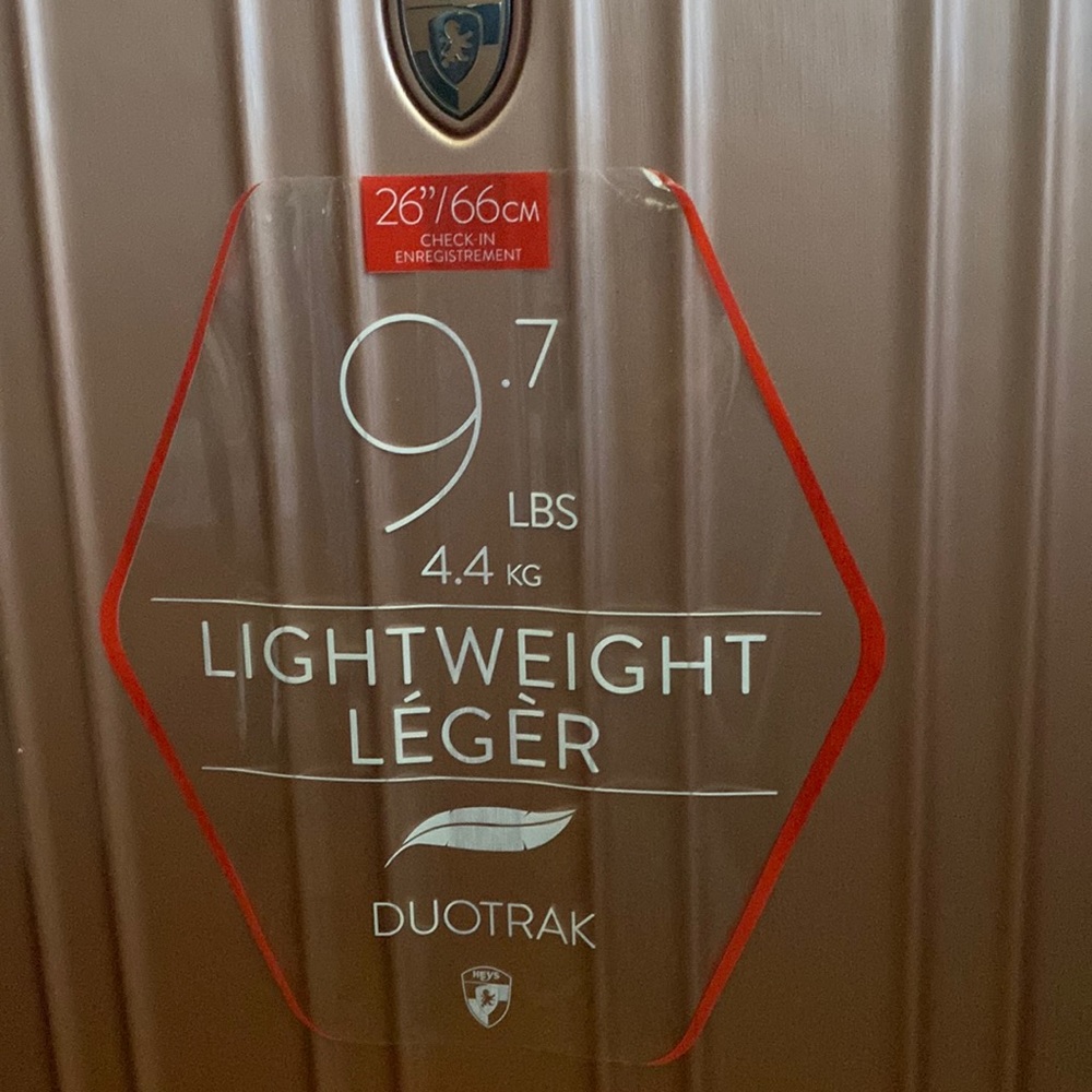 Heys lightweight suitcase
